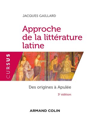 cover image of Introduction à la littérature latine--3e éd.